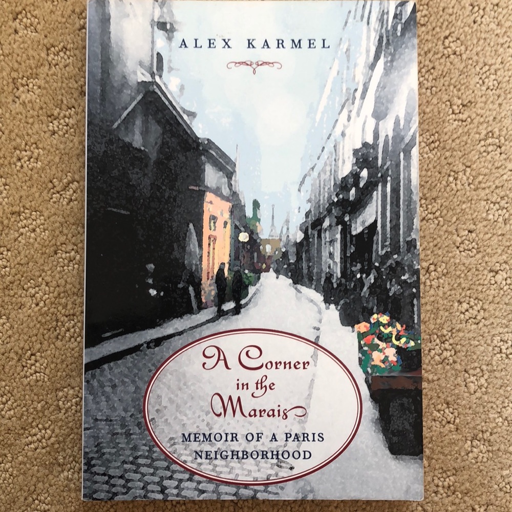 “A Corner in the Marais” the book